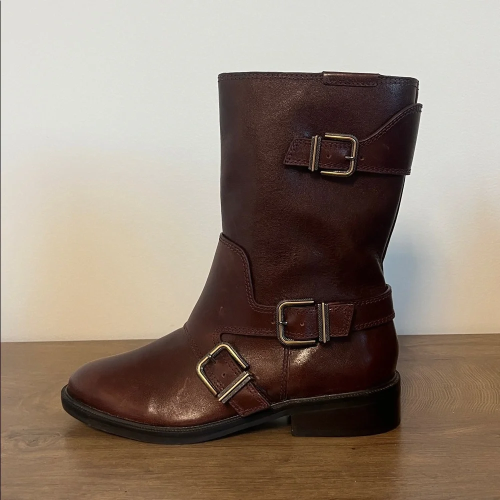 Vince Camuto Mayne Bootie Red/Brown US 8